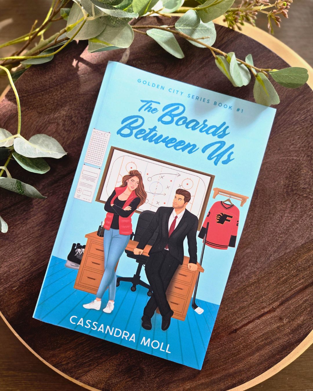 The Boards Between Us by Cassandra Moll (The Golden City Series #1)