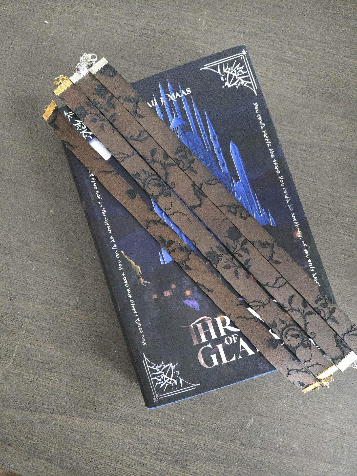 Leatherette Bookmark Bracelet