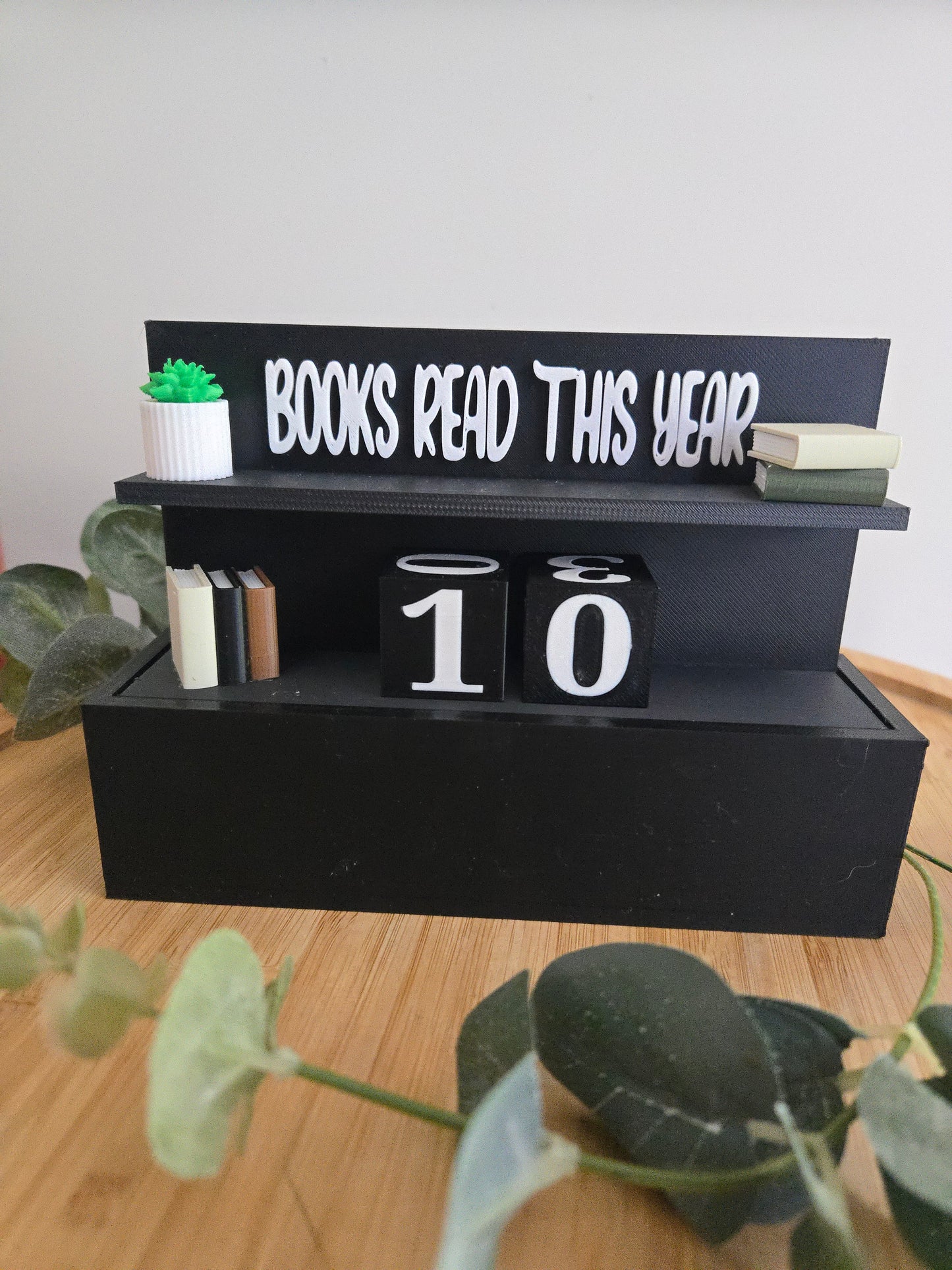 Books Read This Year Bookshelf Display