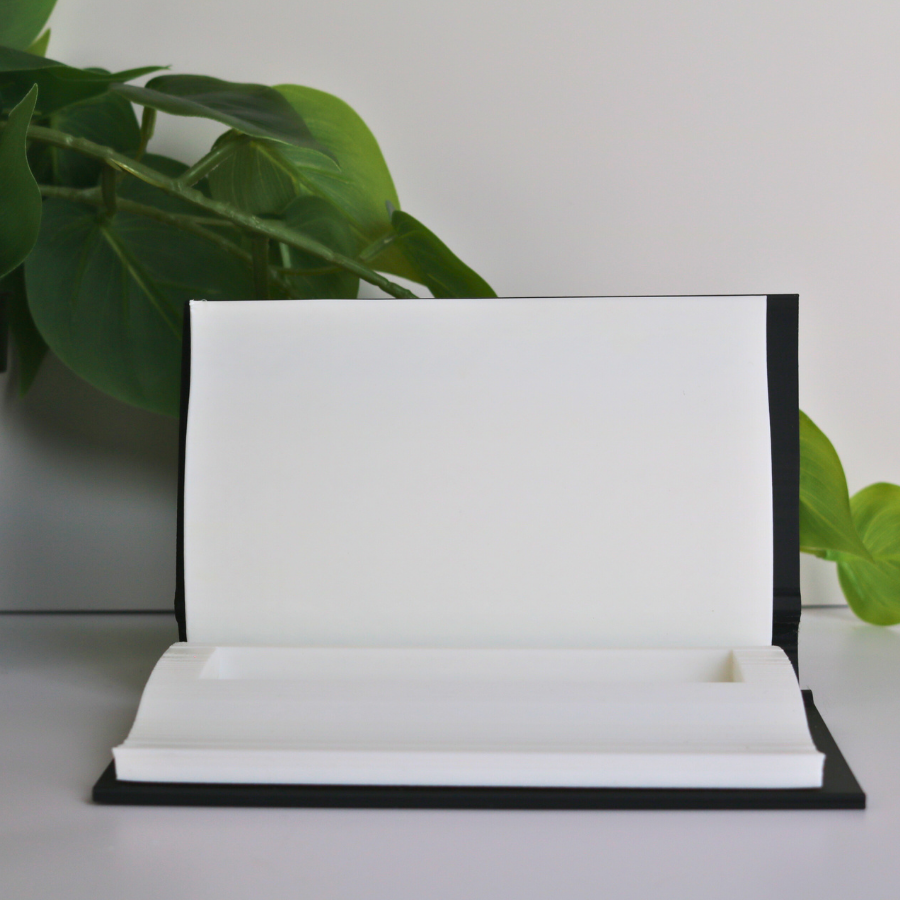 Open Book Phone Holder