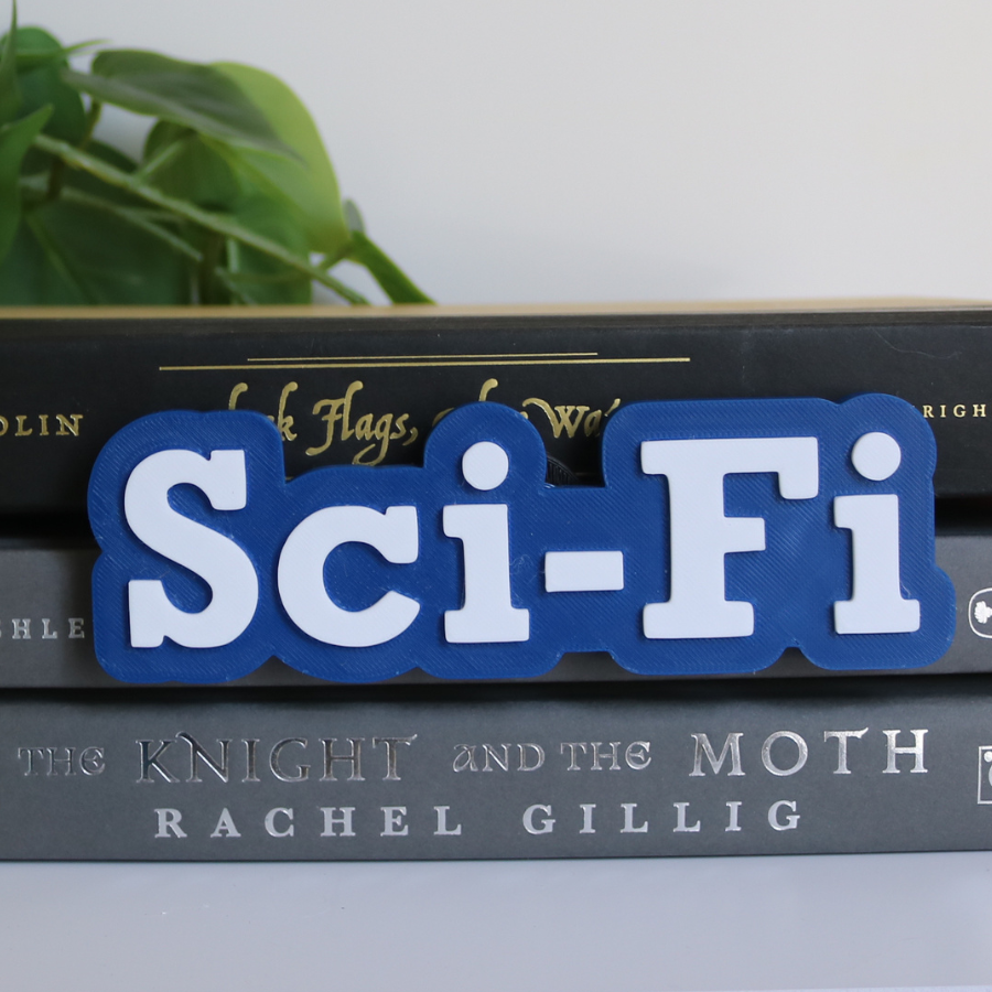 Sci-Fi Peek-Out Sign