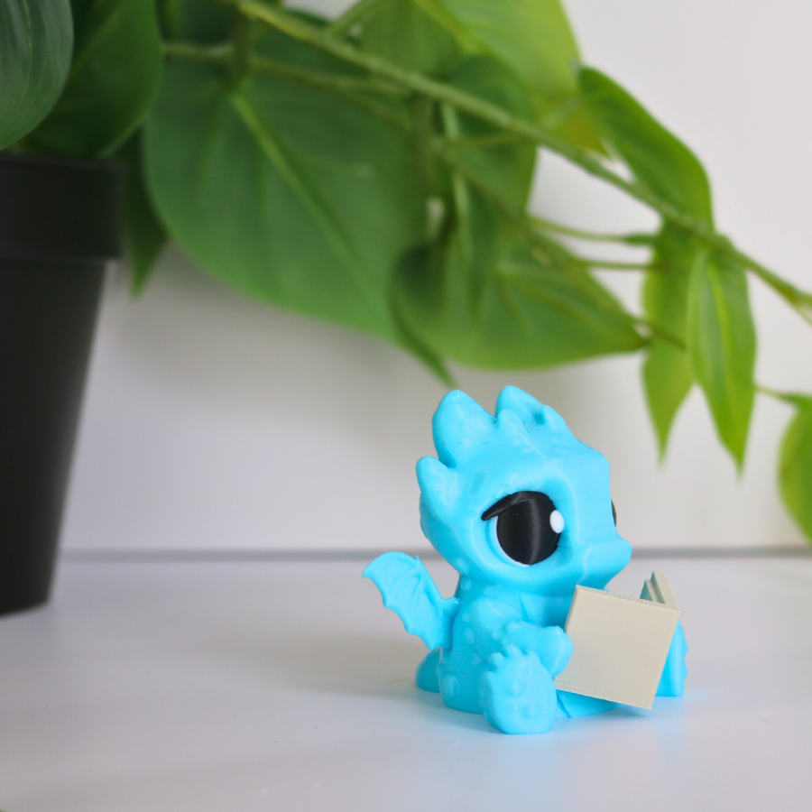 Blue Winged Reading Dragon