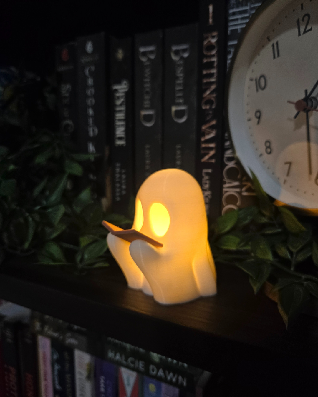 Reading Ghost w/ Tealight