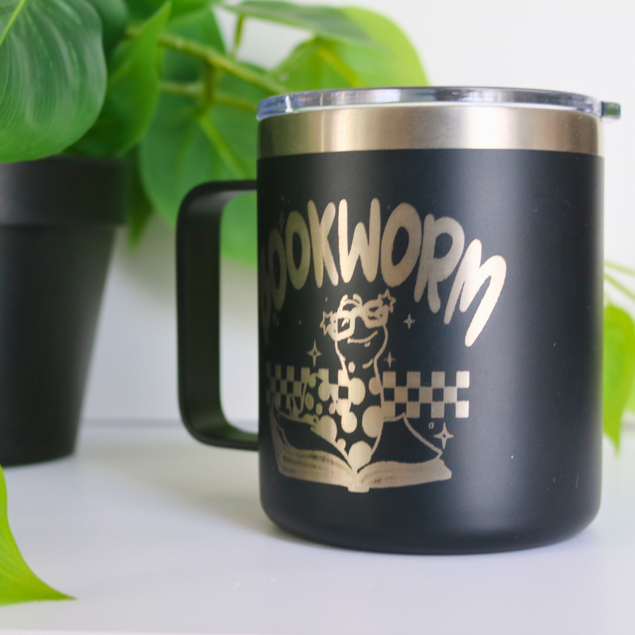 Bookwork 14 oz Coffee Tumbler
