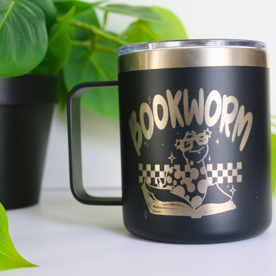 Bookwork 14 oz Coffee Tumbler