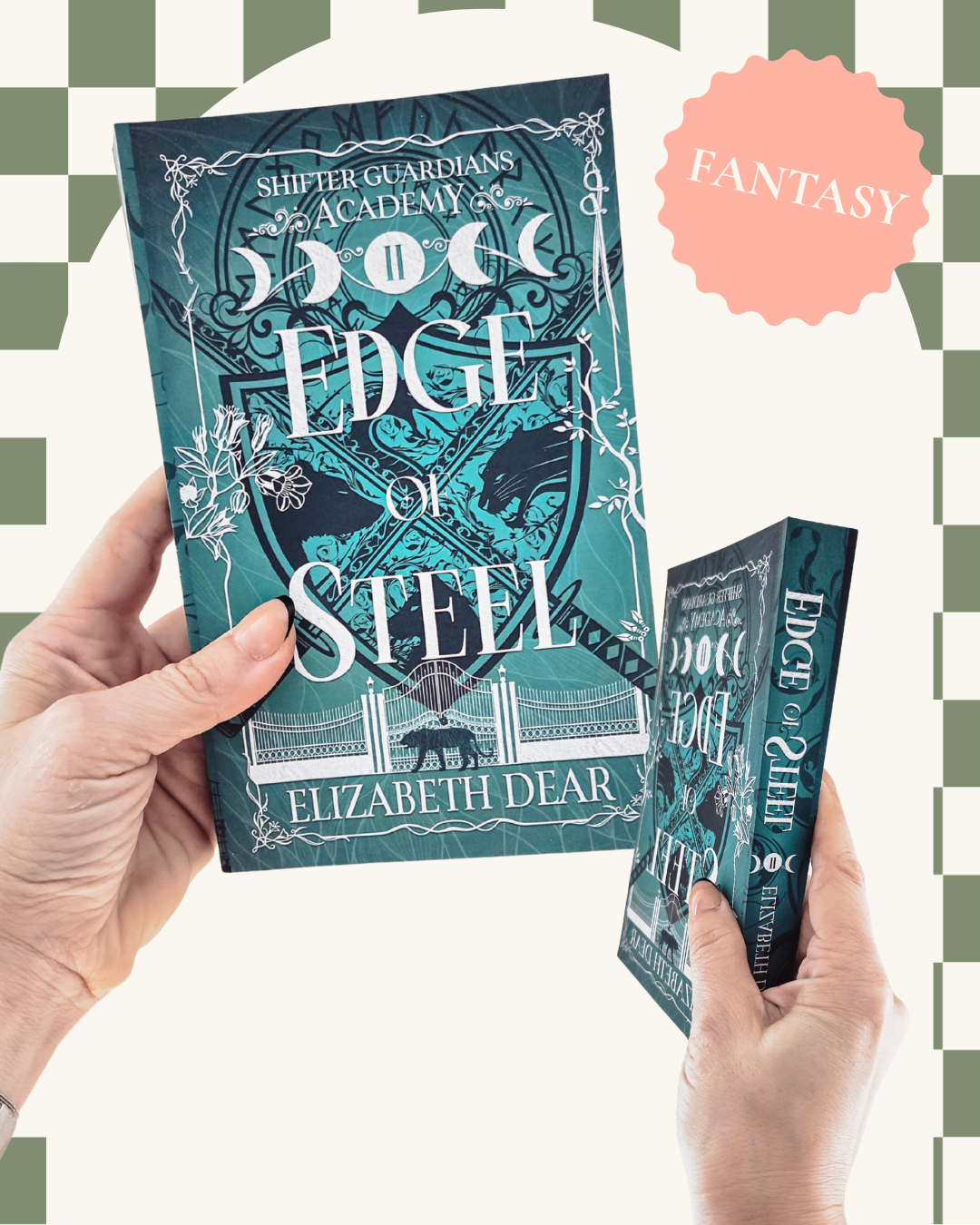 Edge of Steel by Elizabeth Dear (Shifter Guardians Academy #2)