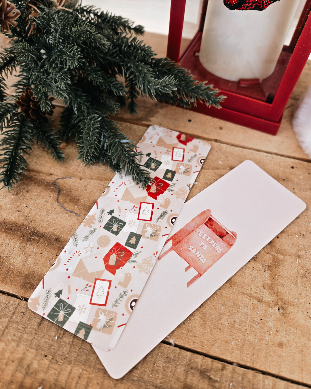 Letters to Santa Glossy Bookmark