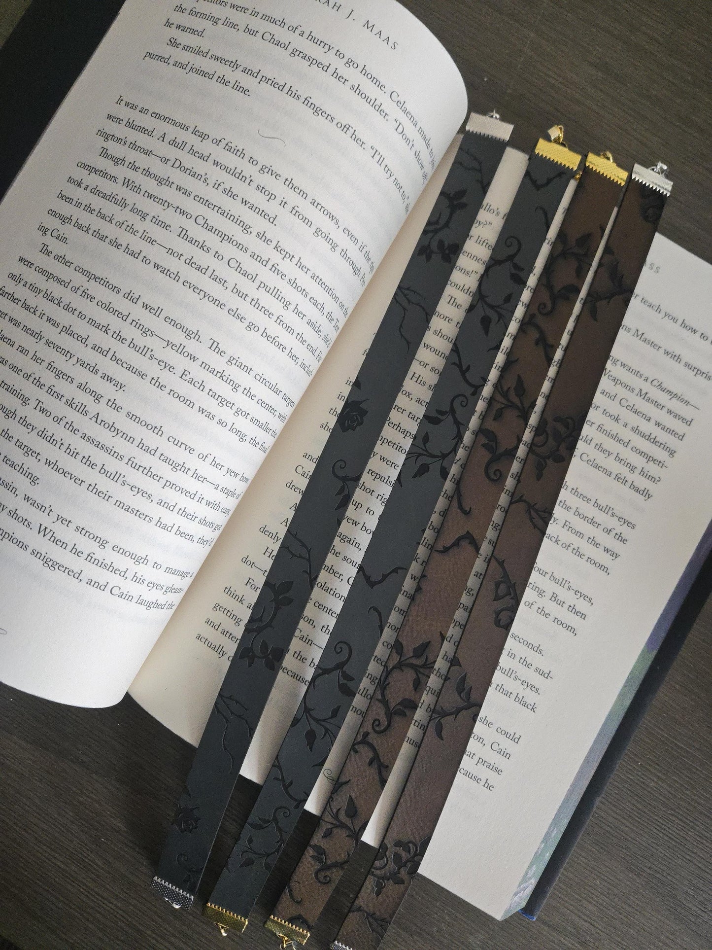 Leatherette Bookmark Bracelet
