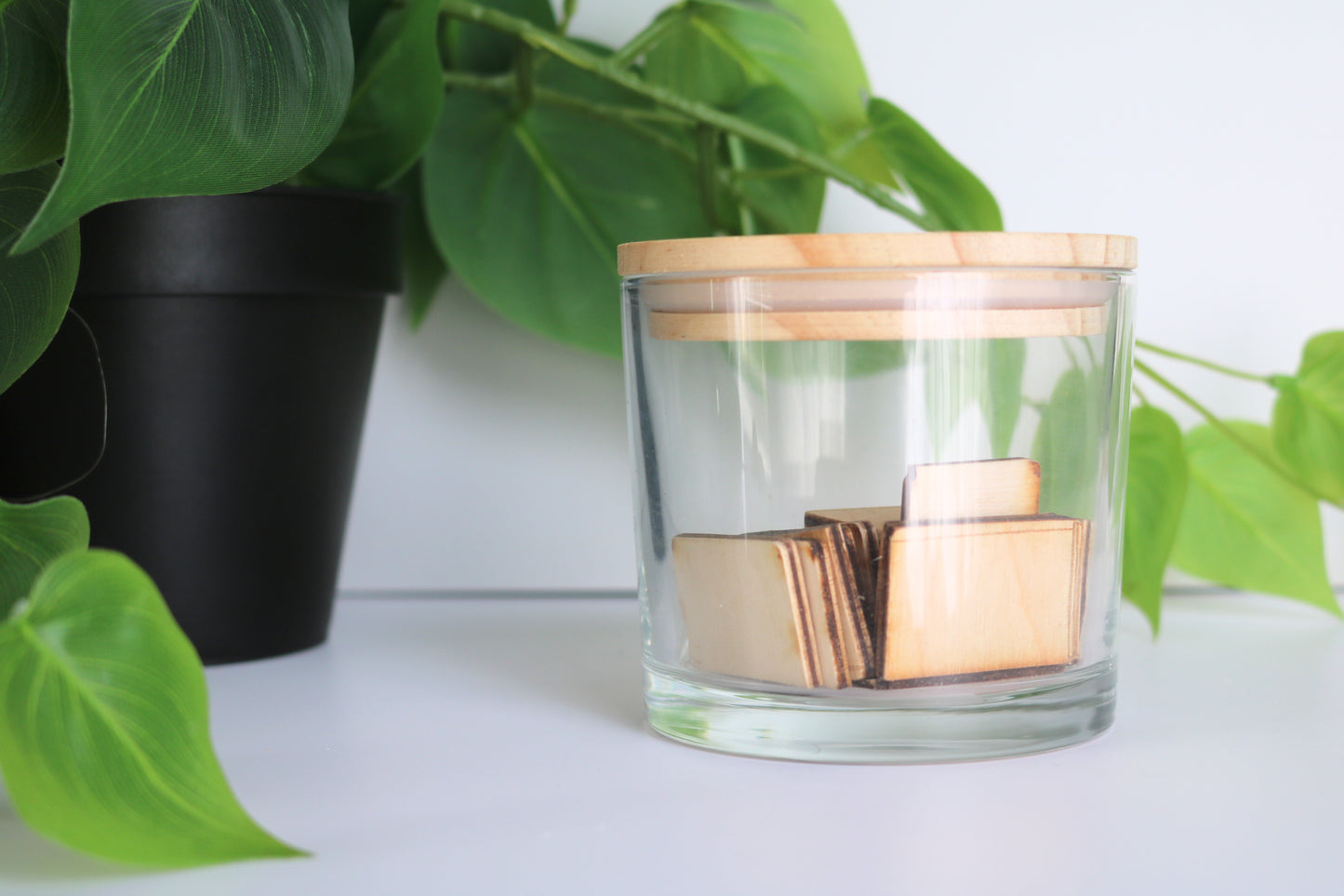Pick a Damn Book – TBR Jar with Wooden Tokens