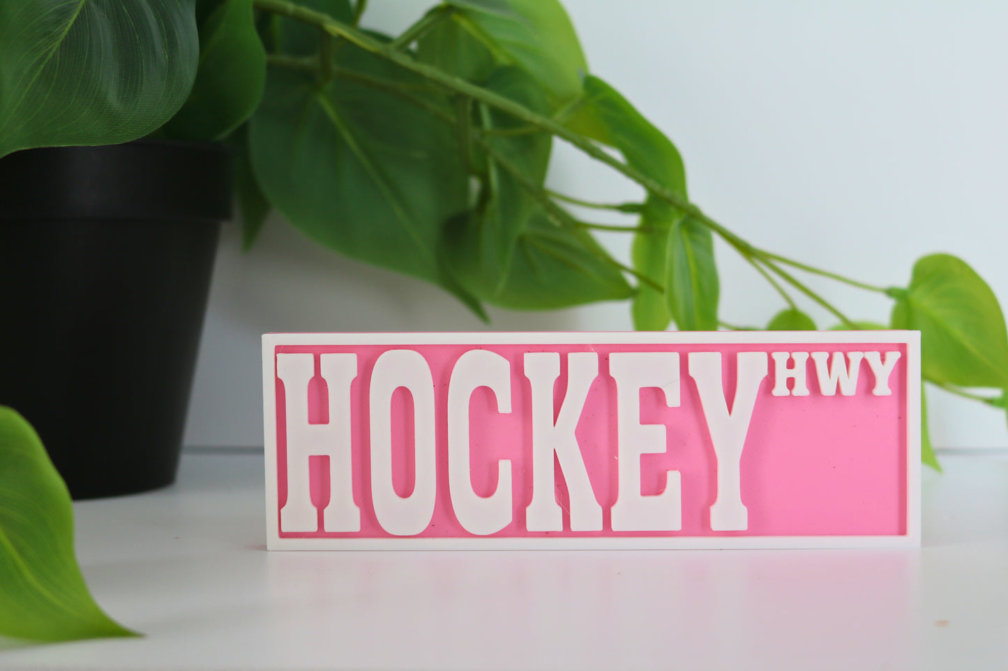 Hockey 6x2 Street Sign