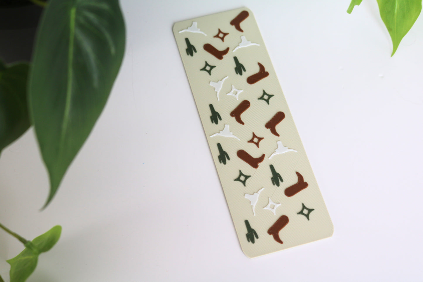 Cowboy 3D Printed Bookmark