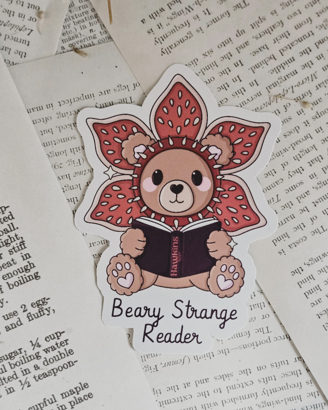 Beary Strange Sticker