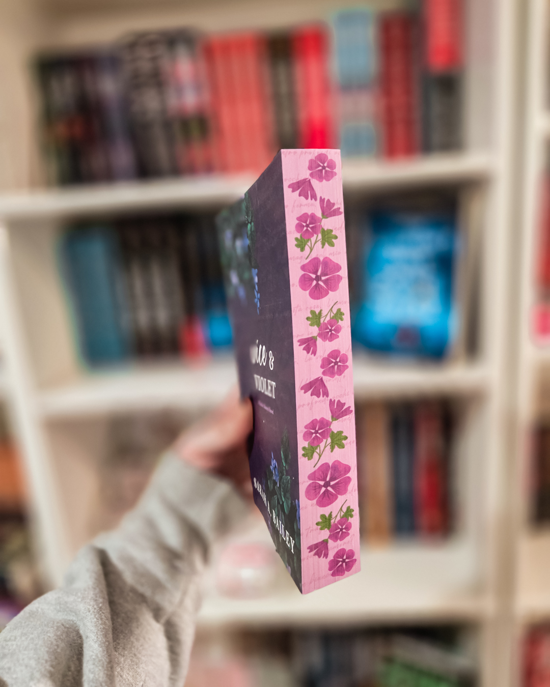 Vice & Violet by Sarah A. Bailey (Sprayed Edges) (Pacific Shores #4)