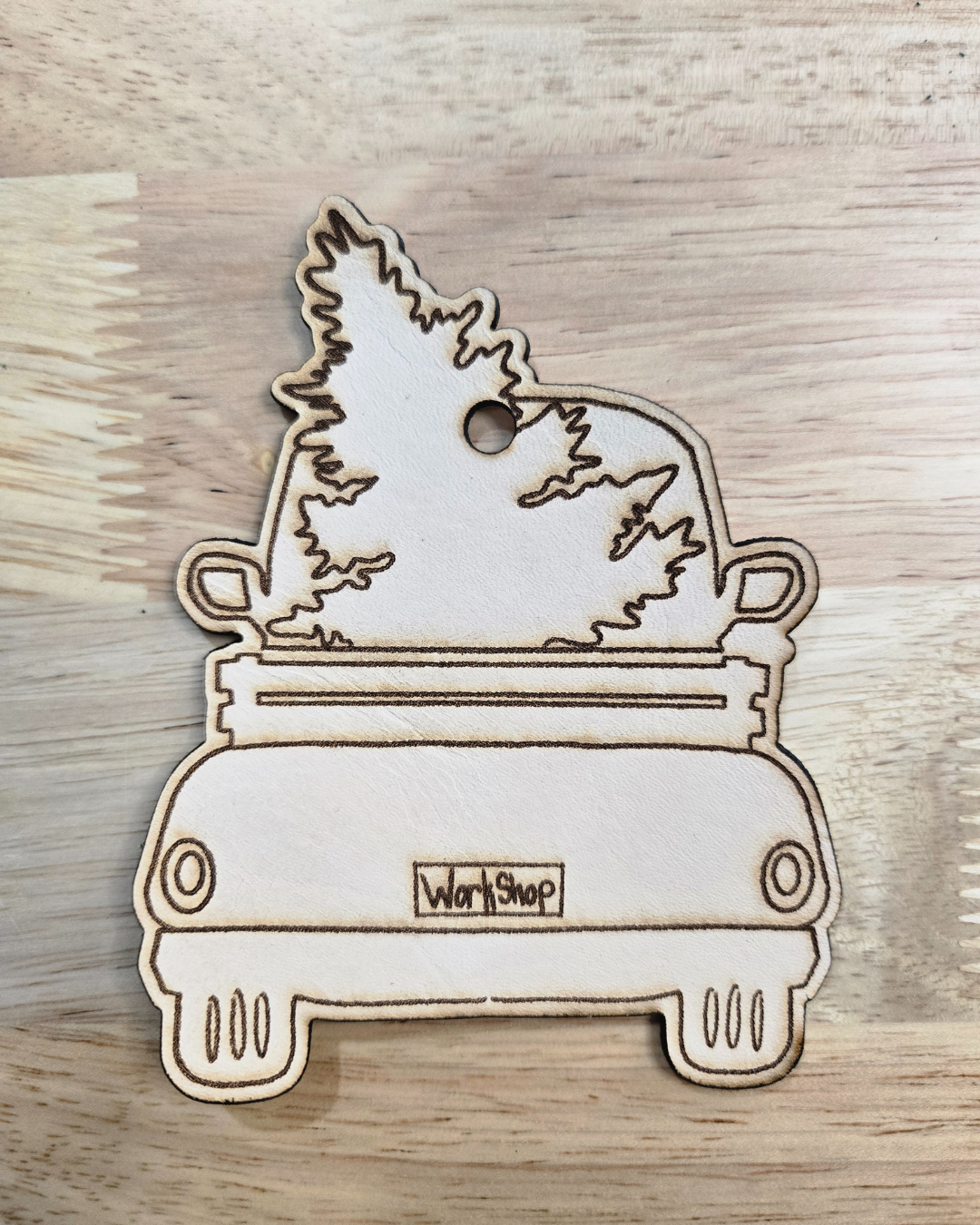 The Evergreen Express Car Freshie