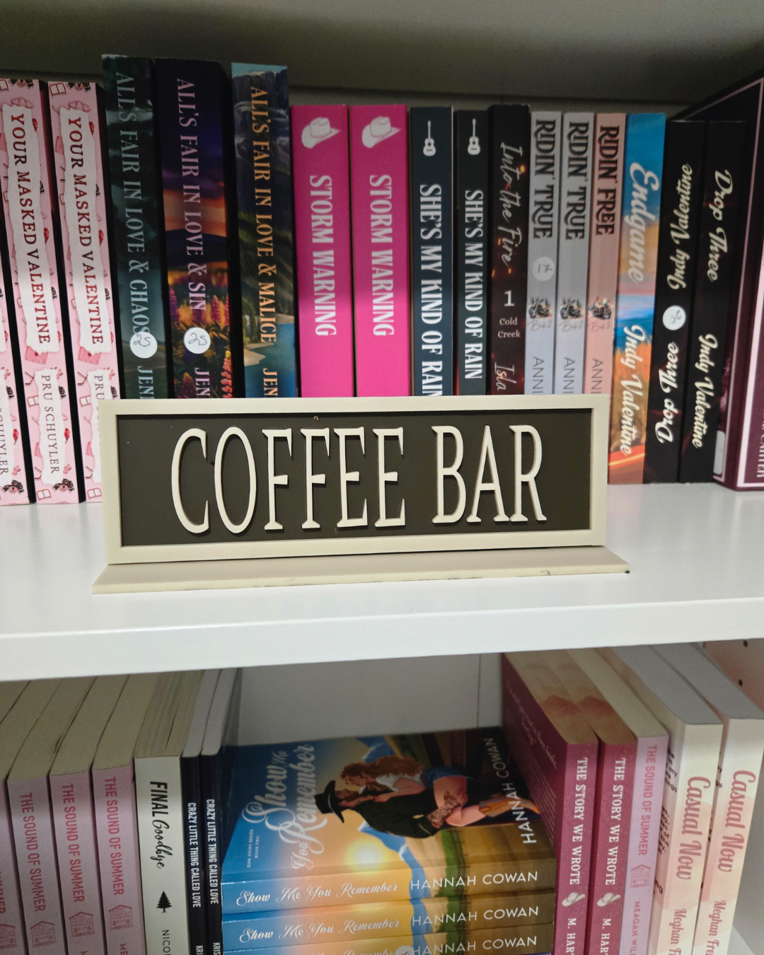 Coffee Bar Acrylic Sign