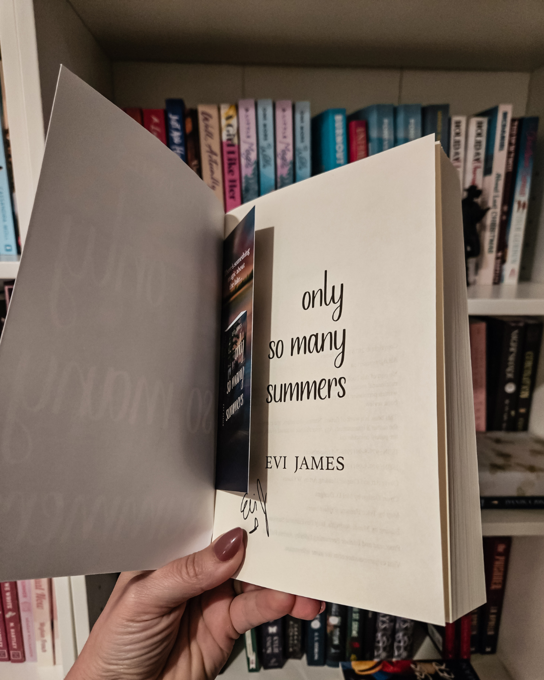 Only So Many Summers By Evi James SIGNED