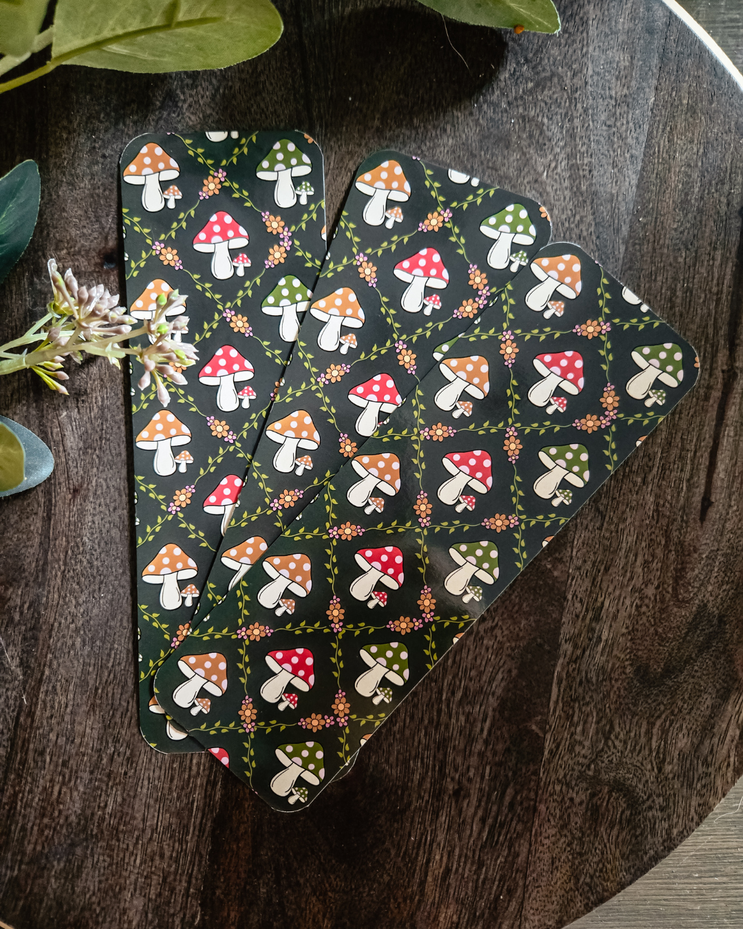 Mushroom Cottage Bookmark