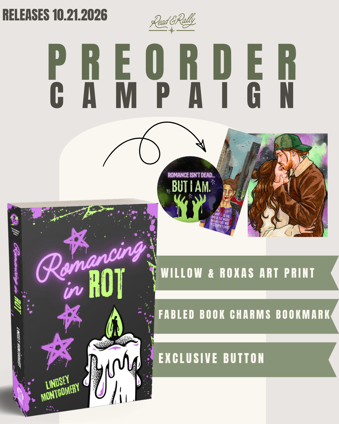 Romancing in Rot by Lindsey Montgomery (The Outbreak Responses #2)