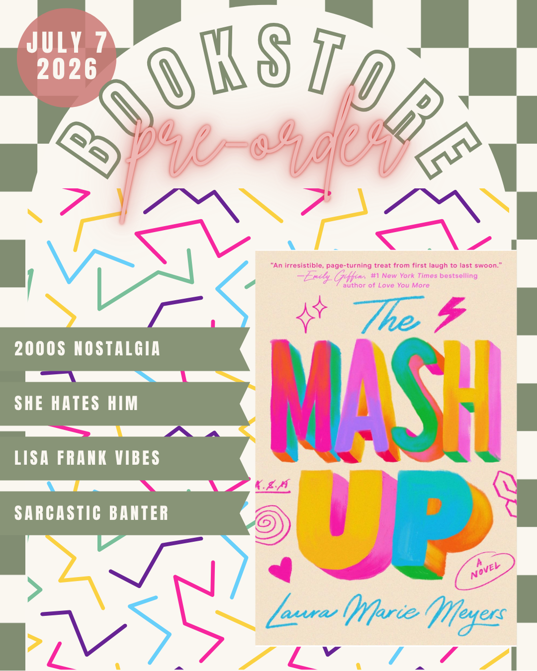The Mash Up by Laura Marie Meyers SIGNED BOOKPLATE