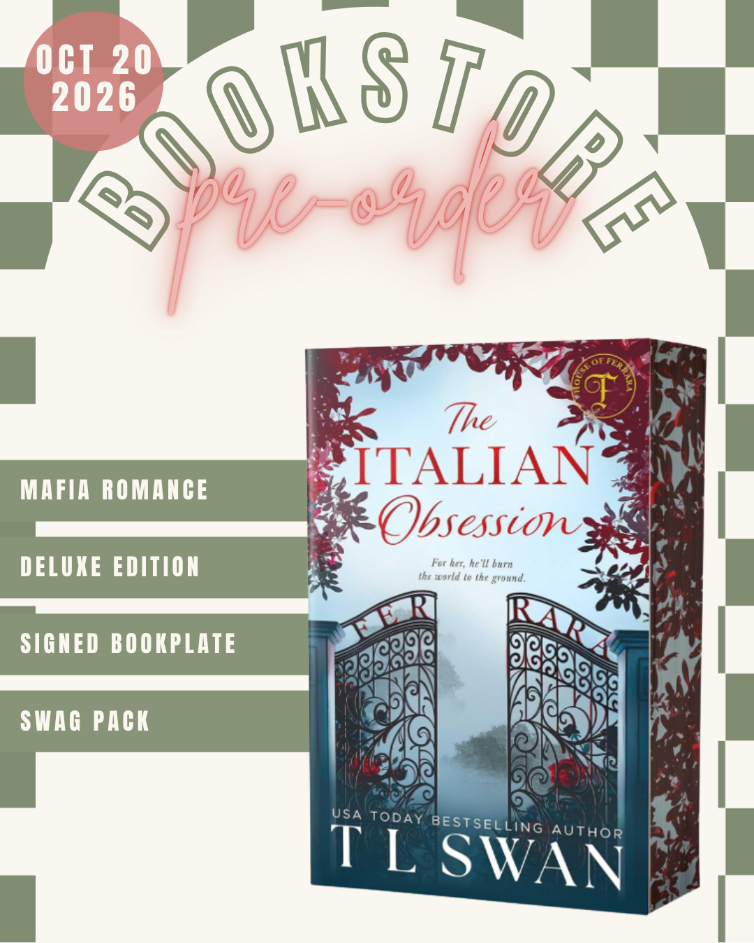 The Italian Obsession by T L Swan