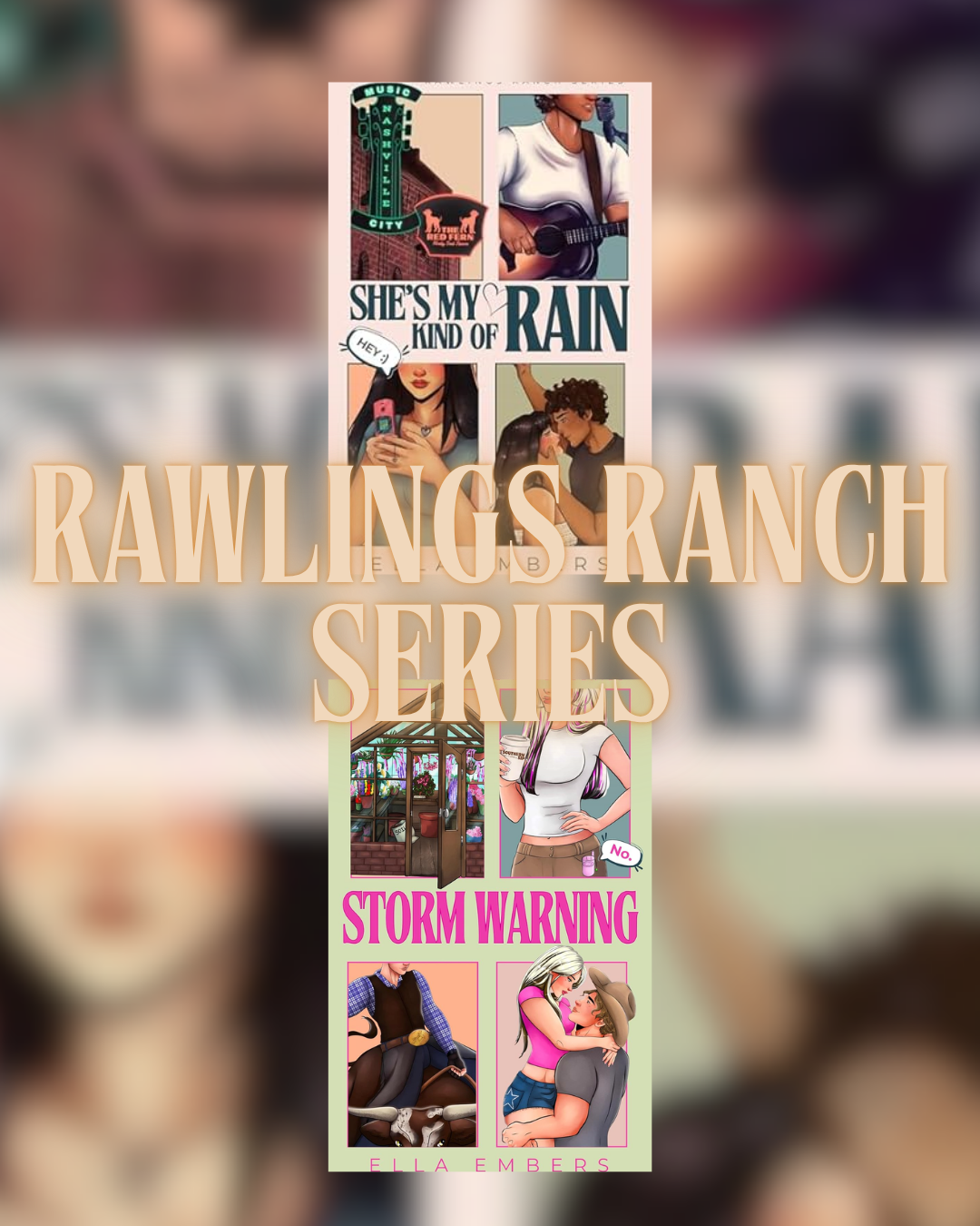 Rawling Ranch Series by Ella Embers SIGNED