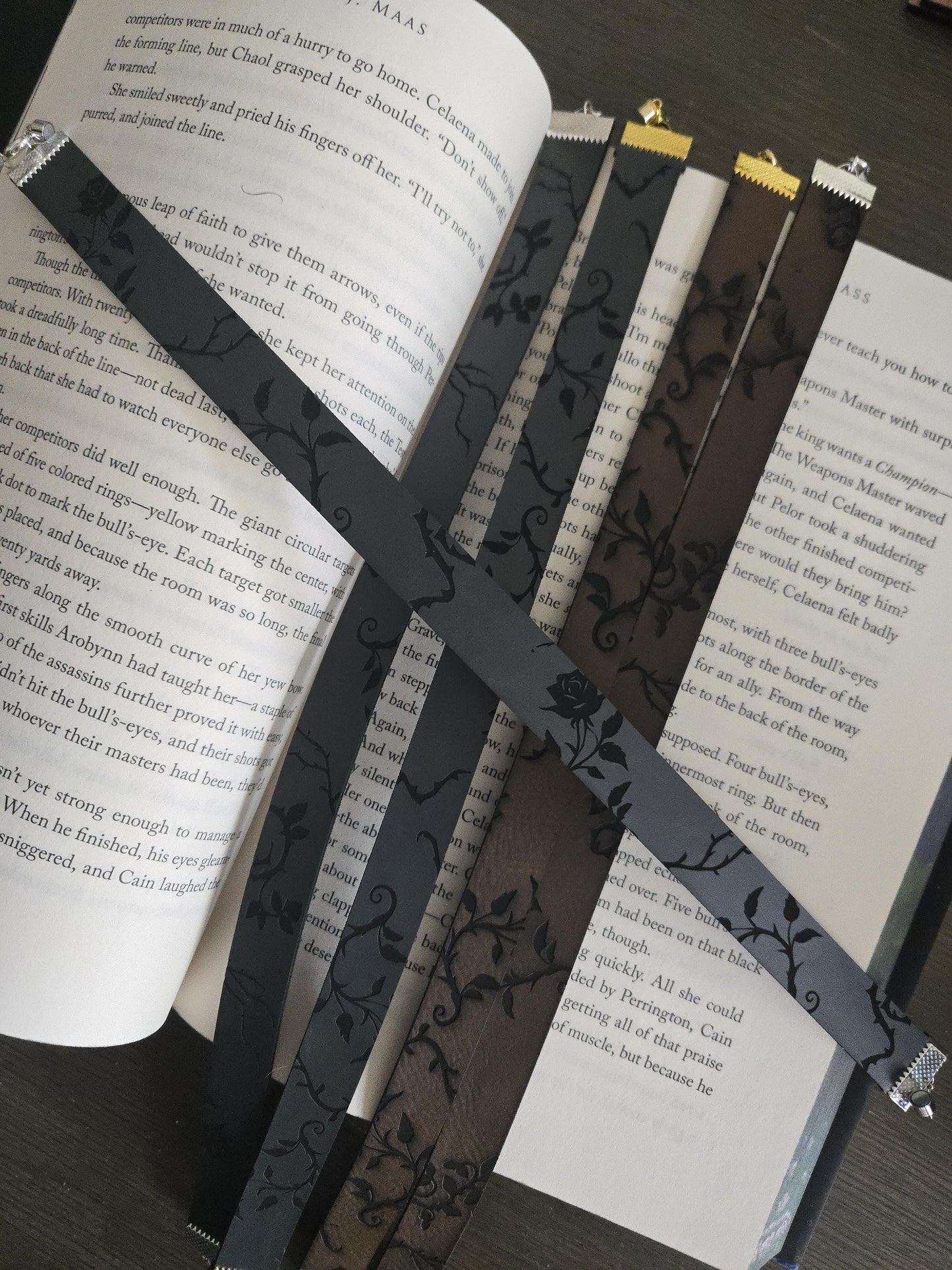 Leatherette Bookmark Bracelet