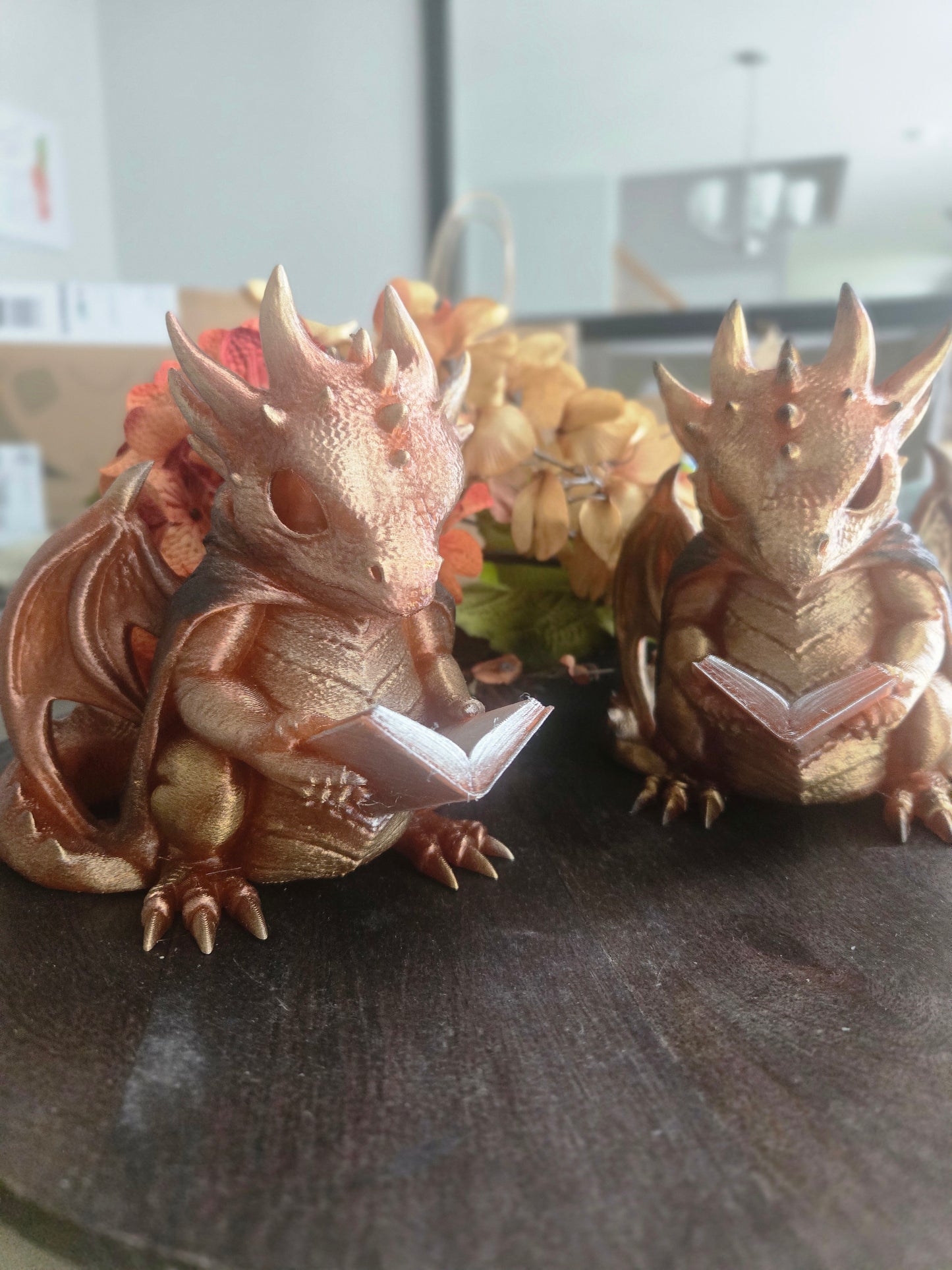 Reading Dragon w/ Tealight