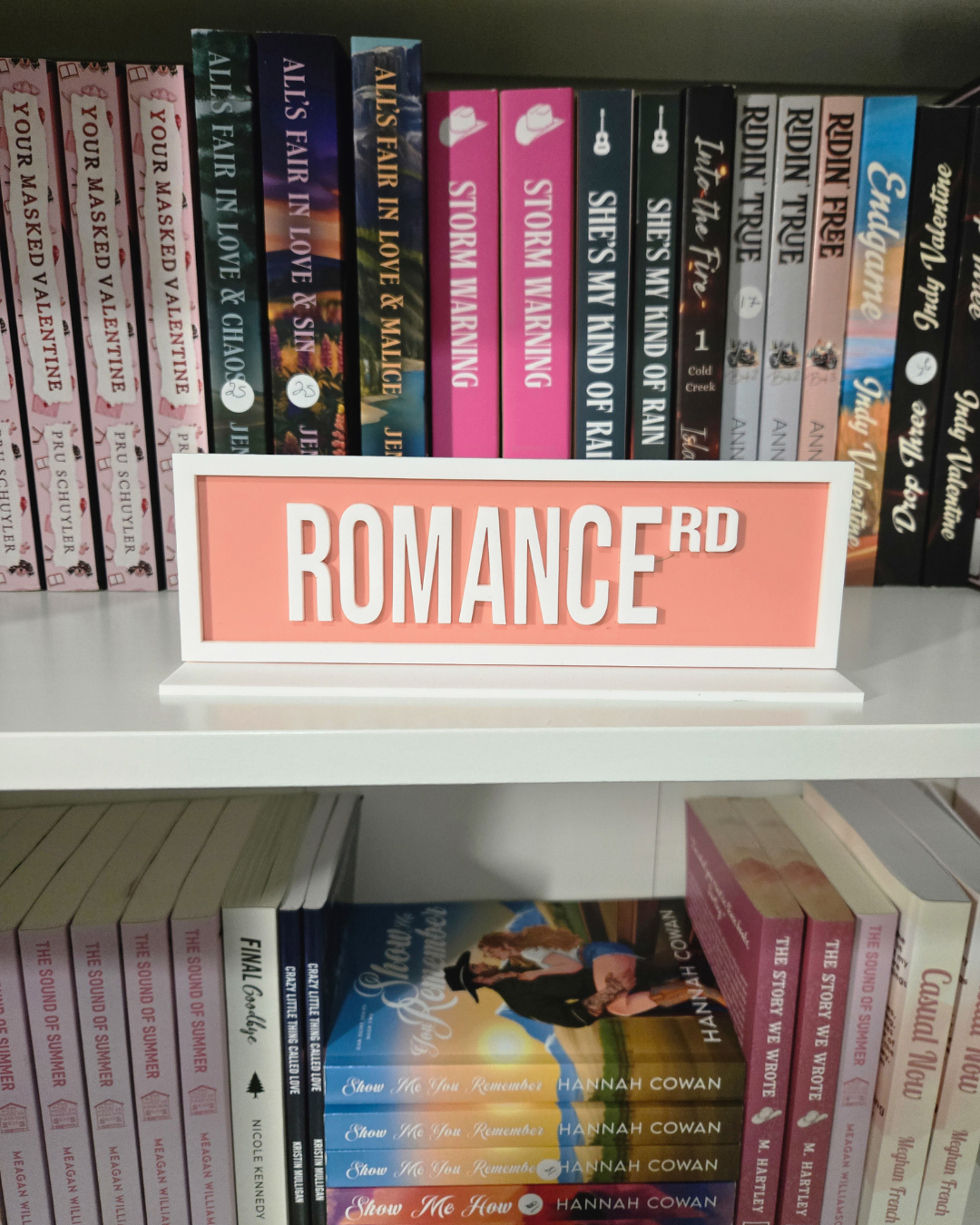 Romance Acrylic Sign