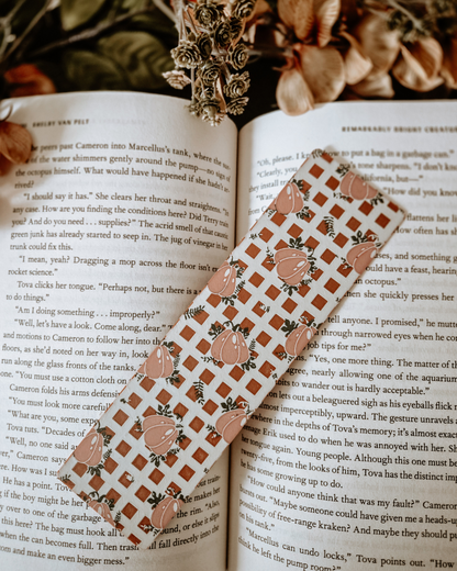 Checkered Gourd 3D Printed Bookmark