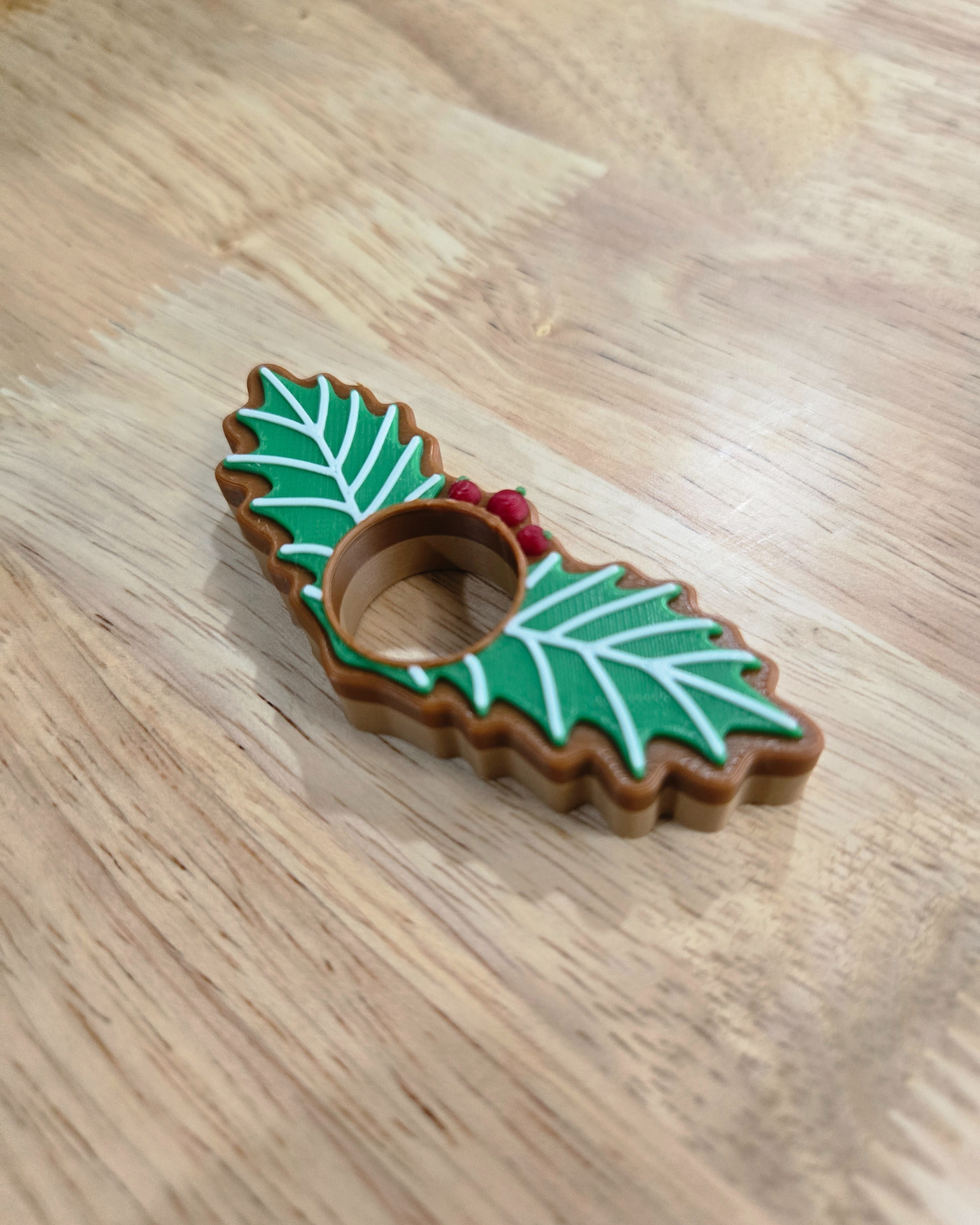 Holly Cookie Page Holder
