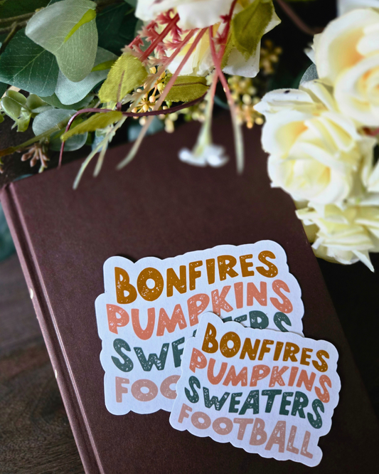 Favorite Fall Things Magnet