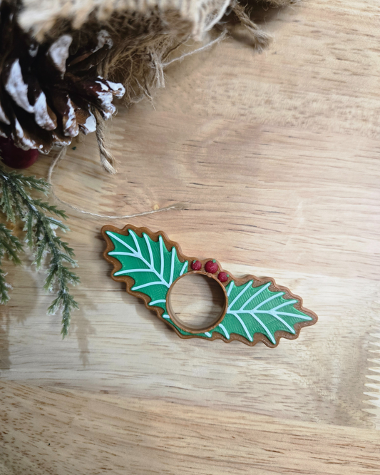 Holly Cookie Page Holder