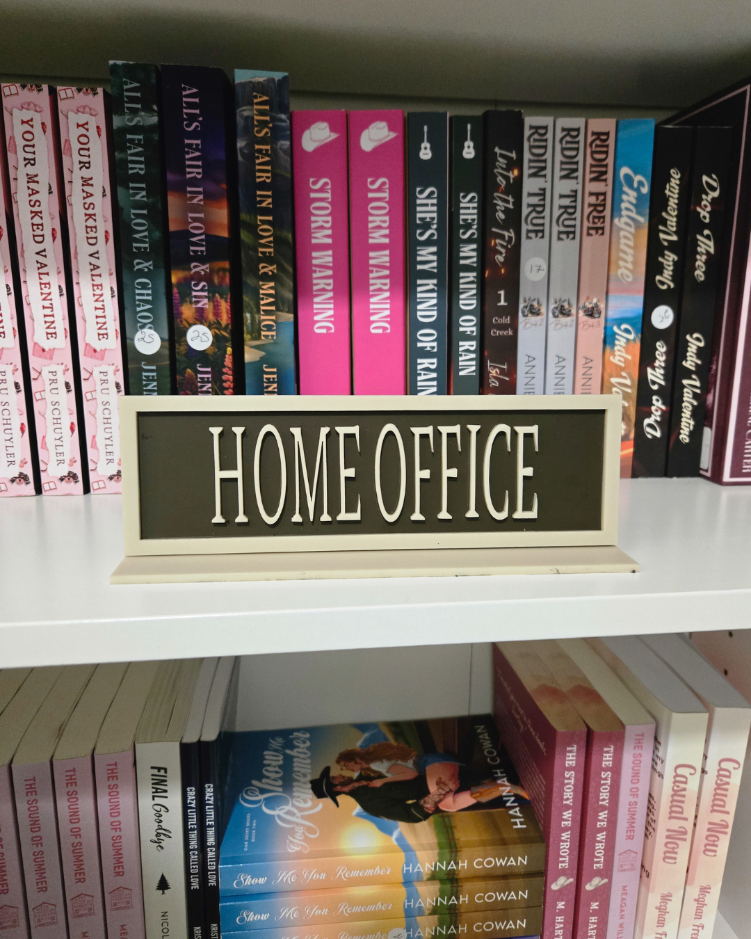 Home Office Acrylic Sign