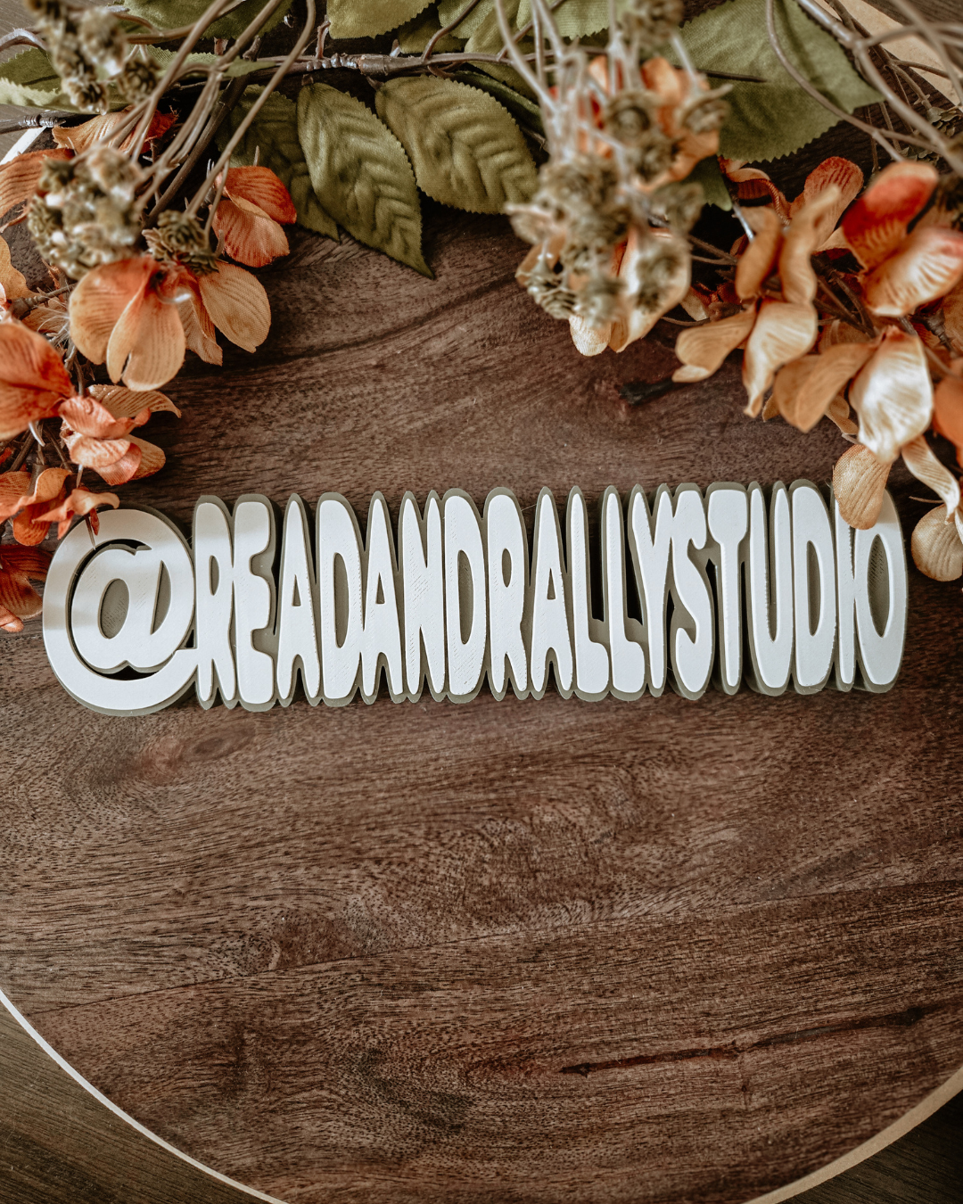 Custom - Social Handle Free-Standing Sign