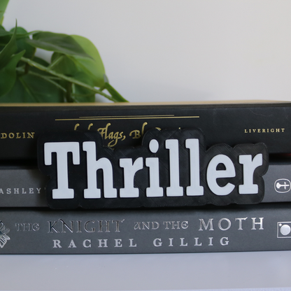 Thriller Peek-Out Sign