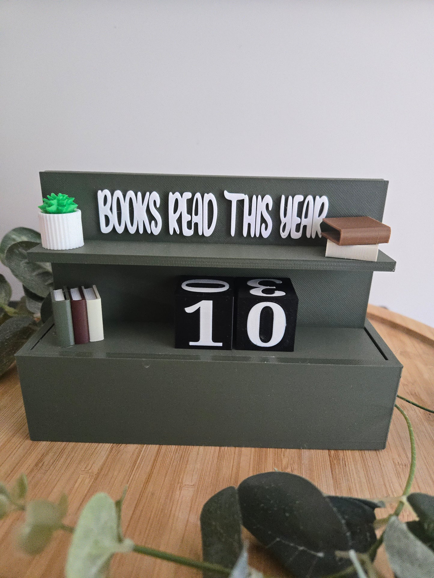 Books Read This Year Bookshelf Display