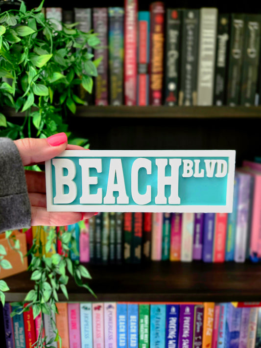 Beach 6x2 Street Sign