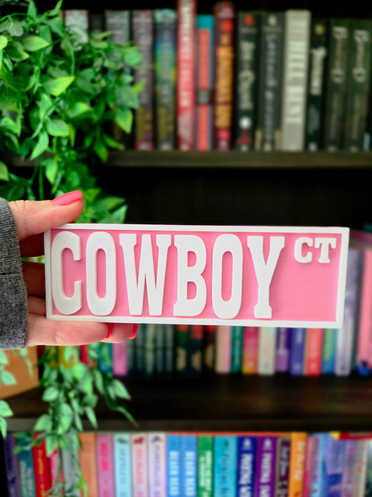 Cowboy 6x2 Street Sign