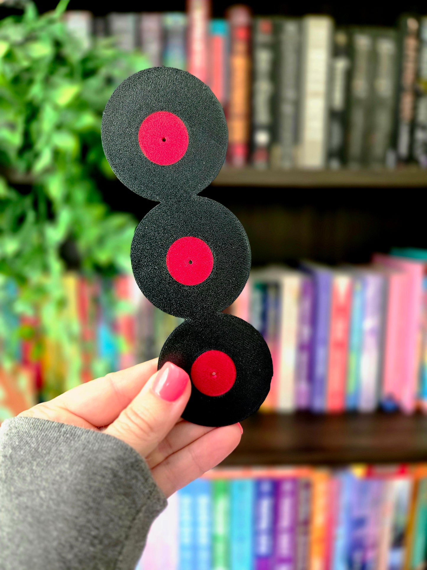 Record 3D Printed Bookmark