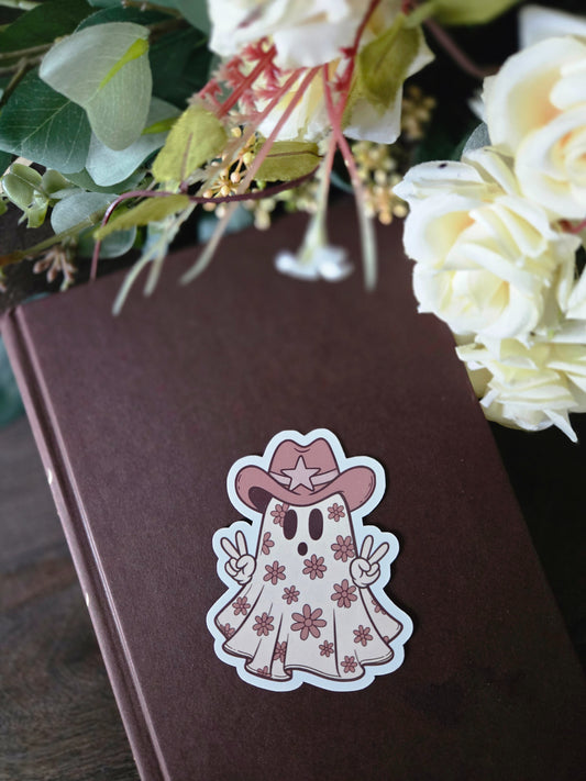 Western Ghost - Vinyl Glossy Sticker