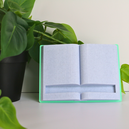 Open Book Kindle Holder