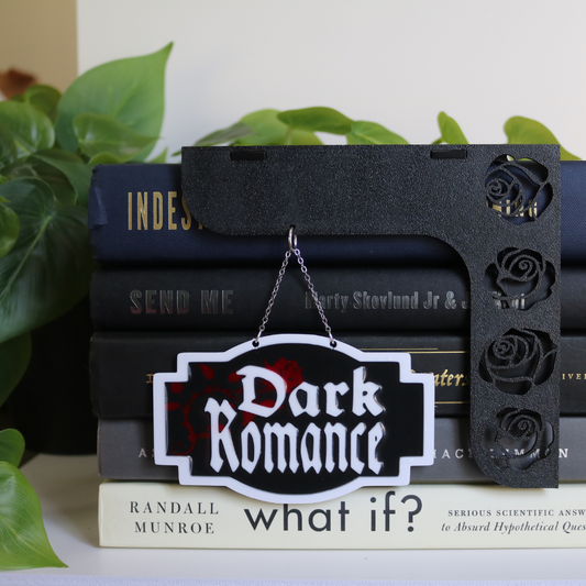 Dark Romance Corner Sign