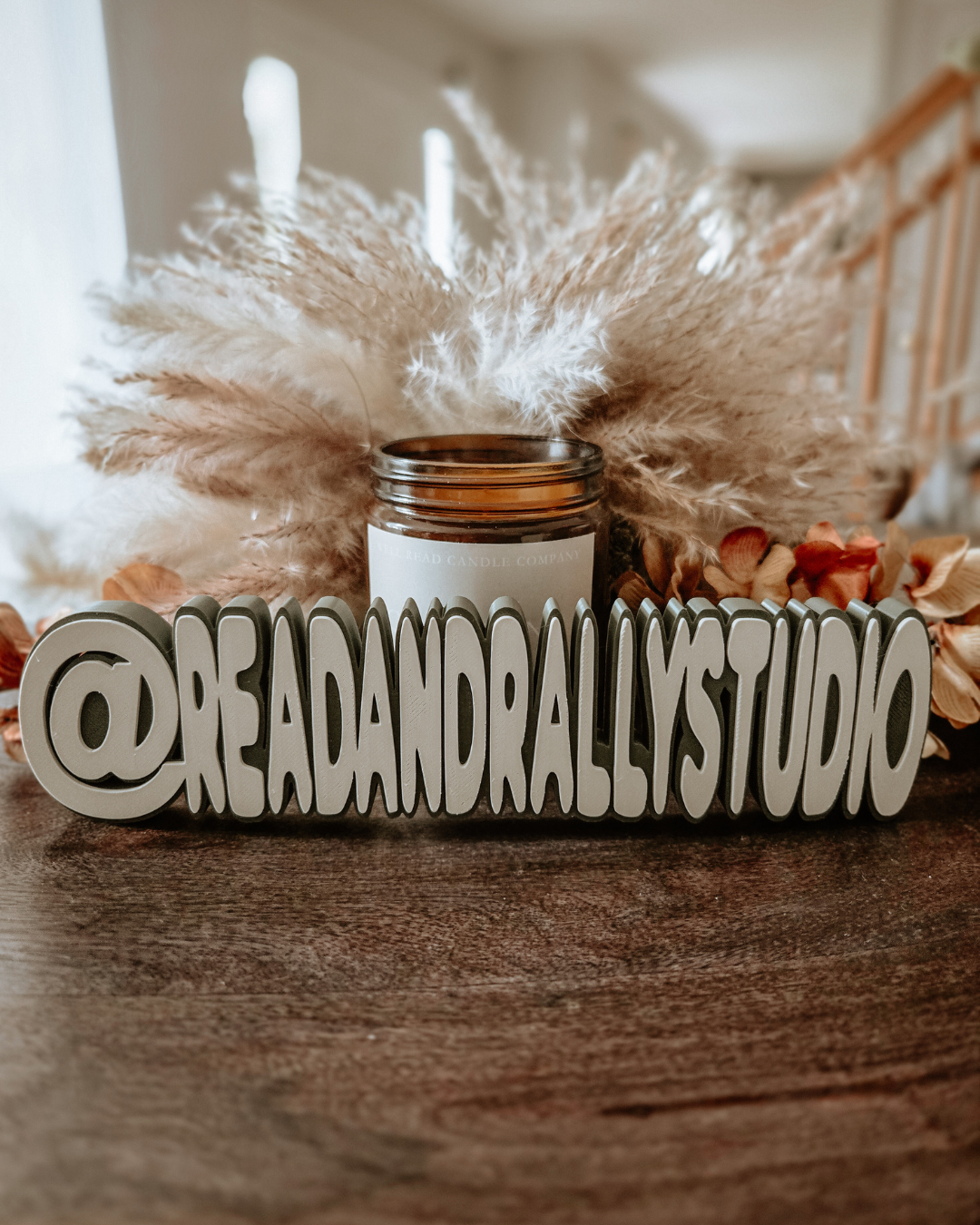 Custom - Social Handle Free-Standing Sign