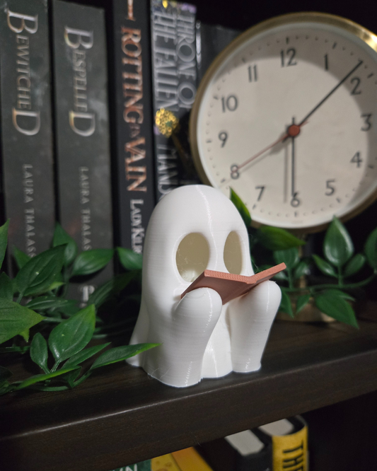 Reading Ghost w/ Tealight