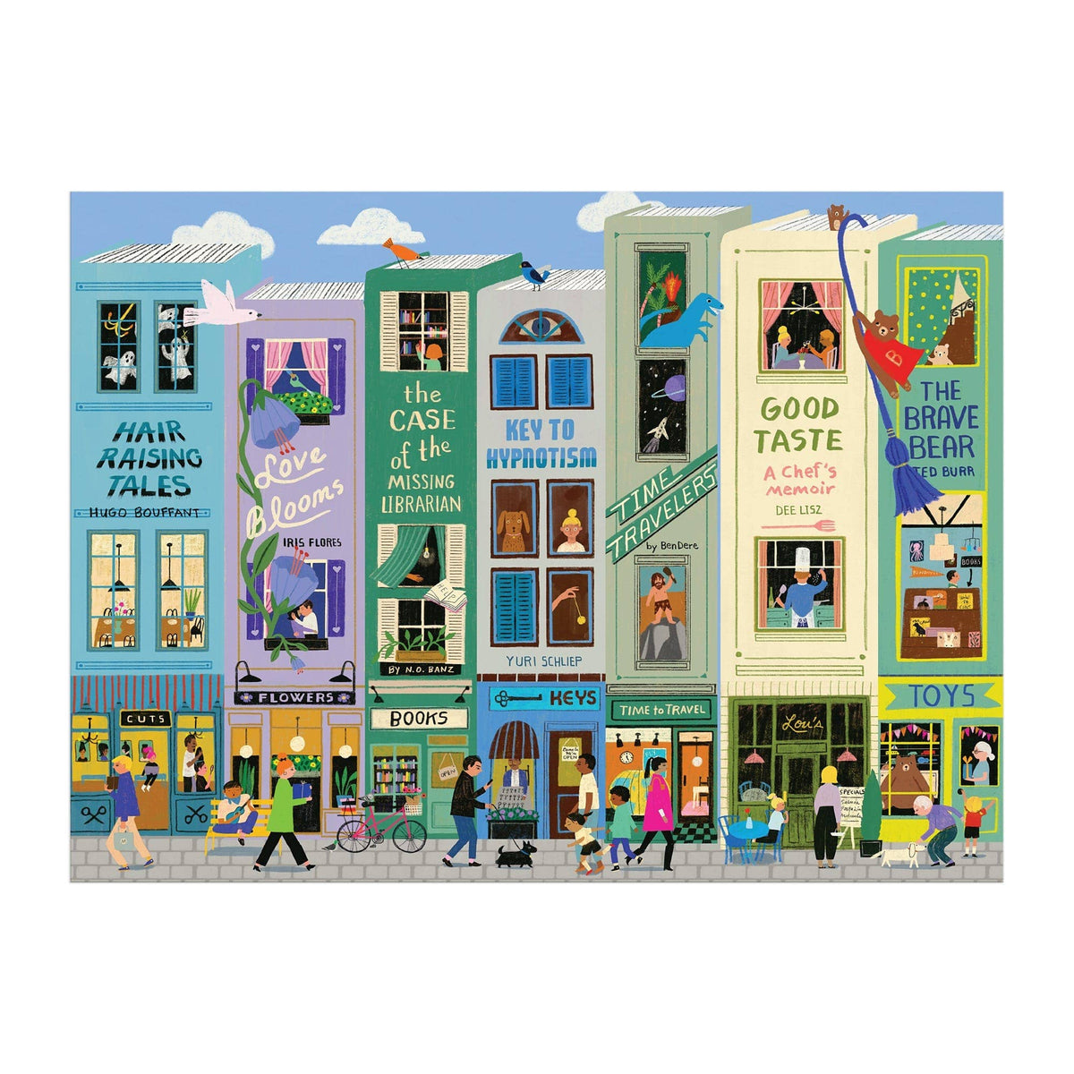 Main Street Books 1000 Piece Puzzle