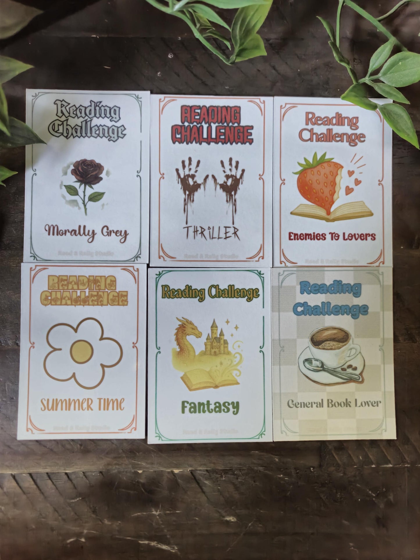 Thriller Book Lover Reading Challenge Box