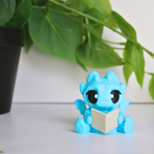 Blue Winged Reading Dragon