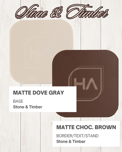 Heritage Acrylic Street Sign (Custom 8" x 2.5")