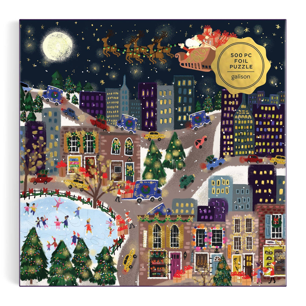 Joy Laforme Presentville 500 Piece Foil Puzzle