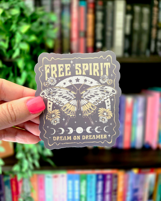 Free Spirit - Vinyl Glossy Sticker